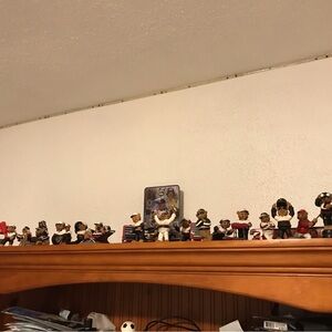 Collection of Small Ceramic Bear Figurines - Brown, Black, White